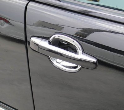 IDFR ODE 汽車精品 BENZ E W210  95-02  鍍鉻車門把手內襯  電鍍車門把手內襯