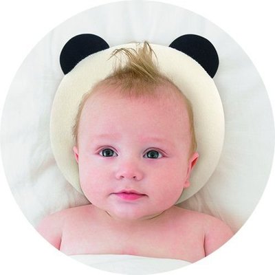 日本TeLasbaby可愛變身嬰兒枕頭 baby pillow (熊貓造型)