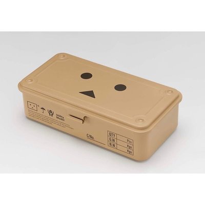 ￼(現貨) trusco日本製 紙箱人 阿愣收納箱 阿楞收納盒 工具箱 鐵盒 T190DNB
