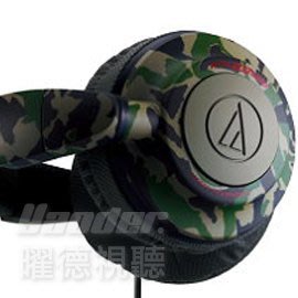 【福利品】鐵三角 ATH-BB500 迷彩(2) 耳罩式耳機☆無外包裝☆免運☆送皮質收納袋