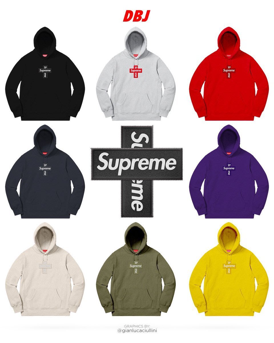 【日貨代購CITY】2020AW Supreme Cross Box Logo Hooded 帽T