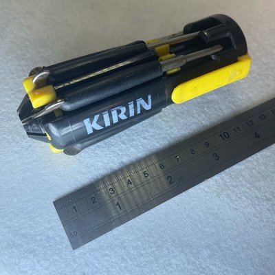 KIRIN 麒麟 8合1工具組 (腳踏車 工具箱 手電筒 螺絲起子) 功能自測