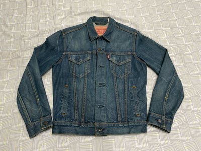 二手正品Levis Levi's Denim Jacket藍色復古水洗牛仔外套S號72334-0013