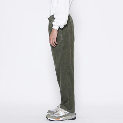 20AW WTAPS CHEF / TROUSERS / COTTON. CORDUROY 抽繩燈芯絨休閒長褲