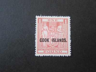 【雲品六】庫克群島Cook Islands 1936 Sc 106 MH 庫號#BP11 70563