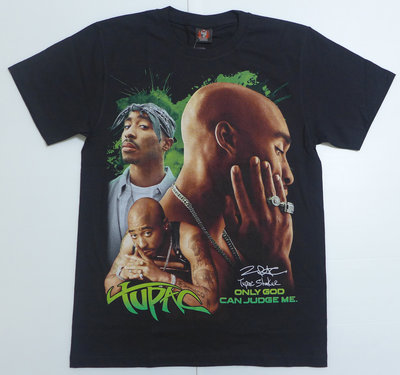 【Mr.17】2PAC 吐派克 Tupac Only God Can Judge Me 嘻哈饒舌短袖T恤 (H927)