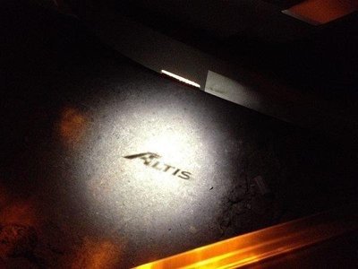 【小鳥的店】豐田 11代 ALTIS 7代 CAMRY LED車門投影照地燈 白光字 黃光閃爍 原廠精品