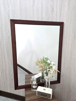 W-台灣製 實木框掛鏡 穿衣鏡 全身鏡 壁鏡 化妝鏡(MR0860)