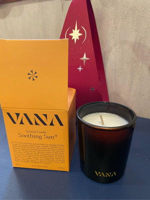 全新誠品Vana Candles光之季節香氛蠟燭65g另送聖誕節紅色小提袋