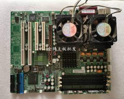 超微X5DAL-G 604 伺服器主板 雙路 送CPU 散熱器現貨