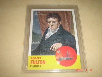 美國職棒 發明家 Robert Fulton 富爾頓 2009 Topps Heritage #48 球員卡