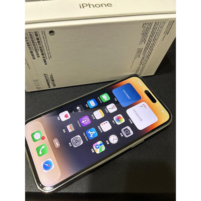 16.6.1原廠公司發票 非整新 iphone 14 pro max 128g 6.7吋 金色 蘋果手機 apple空機