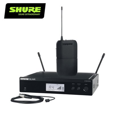 SHURE BLX14R / W93 微型領夾麥克風無線系統-原廠公司貨