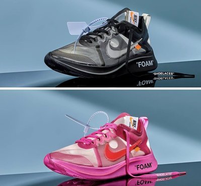 全新 Nike Zoom Fly x OW 2.0 聯名 馬拉松 跑鞋 AJ4588-600-001 台灣公司貨