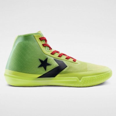 R’代購 Converse All Star Pro BB Nocturnal Lime 螢光黃 籃球鞋 166322C