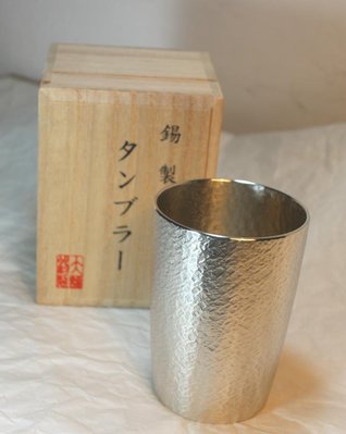 OSAKA SUZUKI~日本製造~tb1~大阪錫器~16-4-1~錫杯~180ml~錫製品~超取免運~