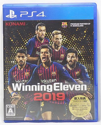 PS4 世界足球競賽 2019 Winning Eleven 2019 英日文字幕語音