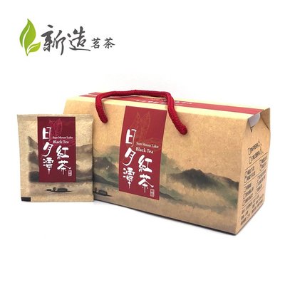 【新造茗茶】精選日月潭阿薩姆紅茶極品袋茶包 (30入/盒)