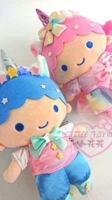 ♥小花花日本精品♥Little Twin Stars 雙子星 極光獨角獸系列 絨毛玩偶 娃娃 單一價~3
