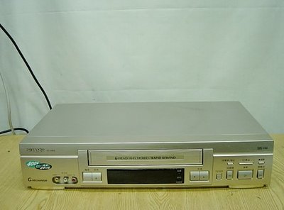 @【小劉二手家電】SHARP 6磁頭 VHS錄放影機,VC-H815型,故障機也可修理 !