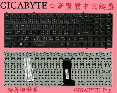 技嘉 Gigabyte P15 喜傑獅 CJSCOPE QX-350 QX350 繁體中文鍵盤