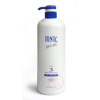 便宜生活館【免沖洗護髮】 IONIC 艾爾妮可一點靈1000ml染燙受損與毛燥髮專用 全新公司貨 (可超取)