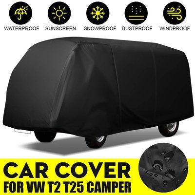 210T汽車車衣車罩防水罩遮陽適用大眾VW Camper Van T2 T25 T5 T6