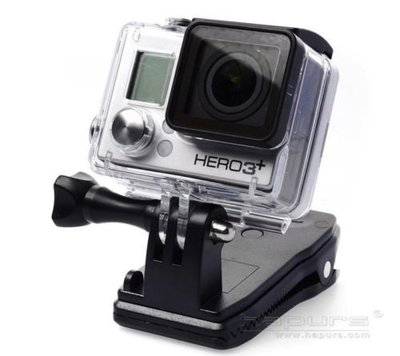 相機用品 Gopro Hero5/3+/3/2配件 多功能背夾360°度雙肩背包書包夾背包扣