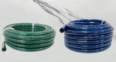 蝴蝶衛浴~台灣製造3層包紗水管.亮綠包紗管.包紗水管.4分.5分園藝水管.快速接頭水管.塑膠水管.寶藍色水管