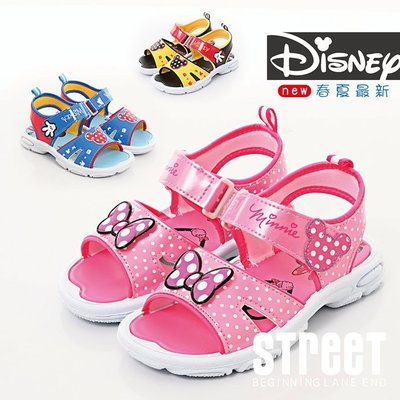 【街頭巷口 Street】迪士尼 Disney 米奇米妮 舒適好穿 夏日必備 休閒童涼鞋 KRM463801F 粉色