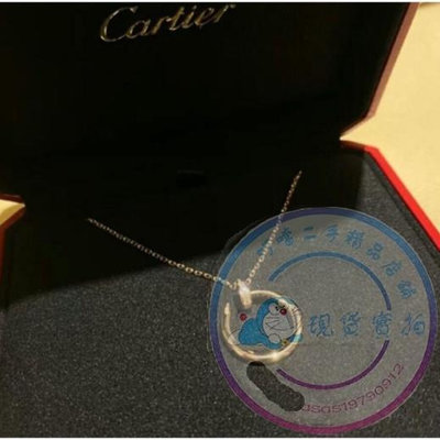 二手 99新Cartier 卡地亞項鏈 18K玫瑰金 釘子 鑽石 項鏈 B7224513