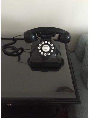 新品 復古仿古電話機 工藝古董電話 家居擺放座機 時尚家用  電話 只有黑色