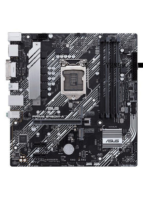 主機板Asus/華碩 PRIME B460M-A 臺式機電腦主板支持10代CPU 1200針電腦主板