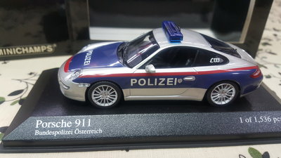 MINICHAMPS Porsche 911 2004 POLIZEI