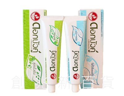 泰國 泰國雙蓮牙膏 牙膏 清晰牙膏 清爽牙膏 不含氯 創兆新百貨