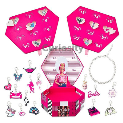 【Curiosity】現貨！Barbie芭比主題手鍊吊飾耶誕倒數日曆 聖誕倒數曆 $1700↘$1250免運
