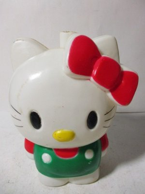《瑋哥童趣屋》薄硬膠 Hello Kitty 燈籠 公仔娃娃~(尺寸高約：16 cm，非常舊了)