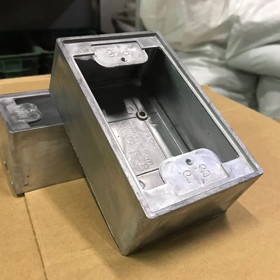鋁製明盒 一聯 1P 鋁盒 鋁明盒