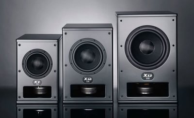 台中『崇仁視聽音響』【M&amp;K】MK SOUND X12 雙單體推挽式主動式超低音~另有X10