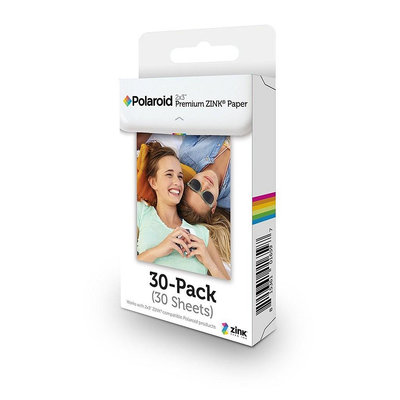 [3美國直購] Polaroid 2x3吋 相片紙 30張 Premium ZINK Photo Paper ZINKPZ2X330