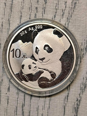 2019年熊貓銀幣