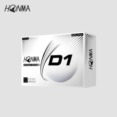 熱銷 正品HONMA高爾夫球 NEW D1雙層球 12粒盒 全新配色 全新升級新款