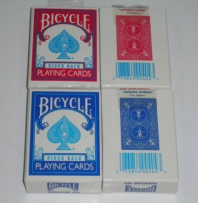 【USPCC撲克】BICYCLE 404 撲克牌 迷你