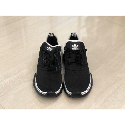Adidas NMD R1 W 黑白 熊貓 串標 黑底 FV7307潮鞋