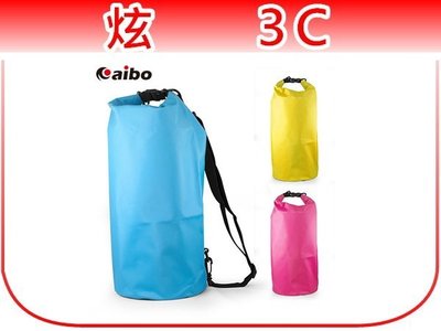 【炫3C】15L大容量 防水 運動筒型背包☆雙肩背☆-藍色/粉紅/黃色[OO-85]
