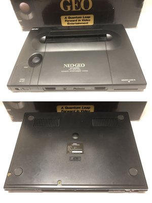 SNK NEOGEO AES 大型電玩主機、街機平台 ，搖桿*2 原裝日製收藏美品