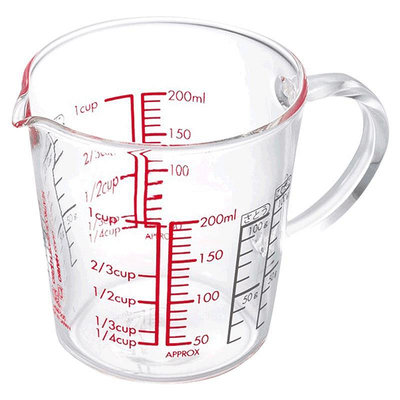量杯 HARIO日本玻璃量杯雙面帶刻度烘焙牛奶杯料理杯可微波CMJ