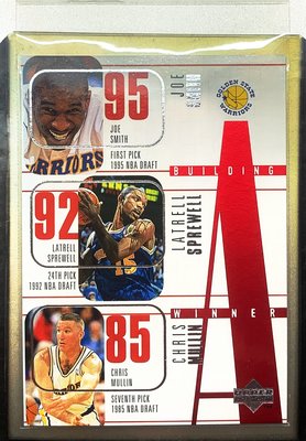 NBA老卡 96 upper deck team card #144(Warriors)