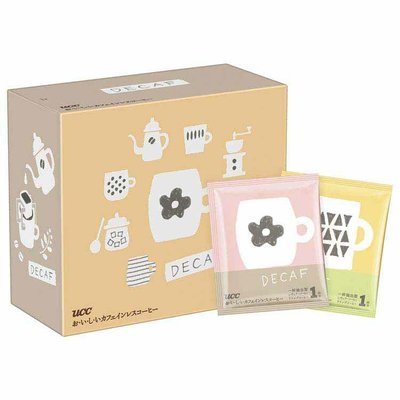 《FOS》日本 UCC 濾掛式 無咖啡因 咖啡 (7g×50包) 掛耳式 辦公室 團購 送禮 孕婦 下午茶 熱銷 新款