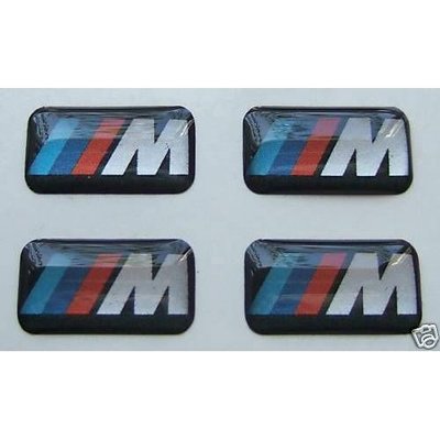 BMW 4 寶馬 M Tec 徽標合金車輪標誌 M5 E39 E60 E61 X5